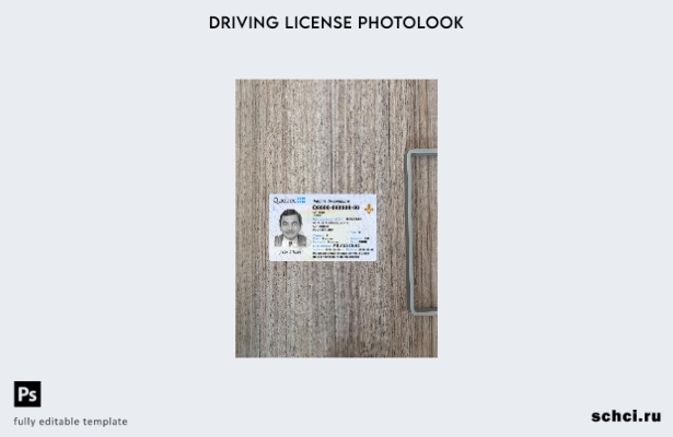 цифровая загрузка Канада Квебек DL представляет фотоизображение переднего шаблон